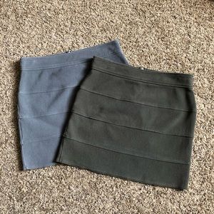 (2) New York & Company Skirts